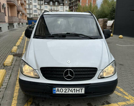 Белый Мерседес Вито, объемом двигателя 2.2 л и пробегом 415 тыс. км за 7500 $, фото 8 на Automoto.ua