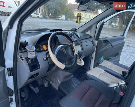 Белый Мерседес Вито, объемом двигателя 2.15 л и пробегом 300 тыс. км за 7000 $, фото 9 на Automoto.ua