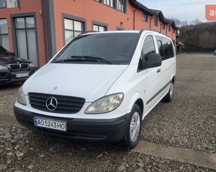 Белый Мерседес Вито, объемом двигателя 2.15 л и пробегом 352 тыс. км за 7200 $, фото 1 на Automoto.ua