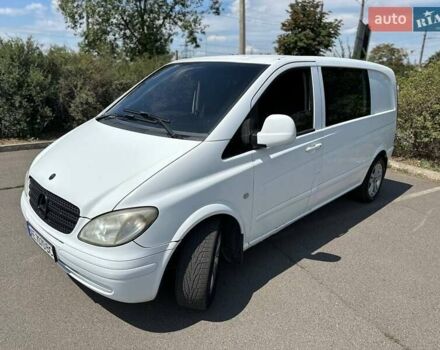 Белый Мерседес Вито, объемом двигателя 2.15 л и пробегом 218 тыс. км за 6700 $, фото 6 на Automoto.ua