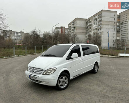 Белый Мерседес Вито, объемом двигателя 2.2 л и пробегом 400 тыс. км за 9450 $, фото 1 на Automoto.ua