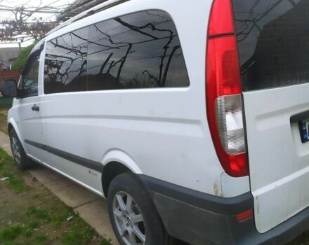 Белый Мерседес Вито, объемом двигателя 2.1 л и пробегом 389 тыс. км за 8000 $, фото 1 на Automoto.ua