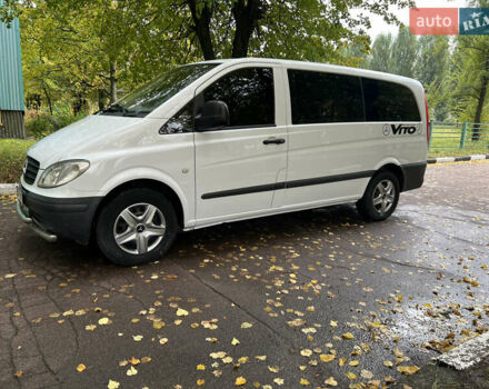 Белый Мерседес Вито, объемом двигателя 2.2 л и пробегом 300 тыс. км за 7500 $, фото 18 на Automoto.ua