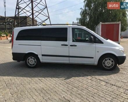 Белый Мерседес Вито, объемом двигателя 2.2 л и пробегом 230 тыс. км за 12200 $, фото 10 на Automoto.ua