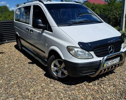 Белый Мерседес Вито, объемом двигателя 2.15 л и пробегом 338 тыс. км за 9200 $, фото 13 на Automoto.ua