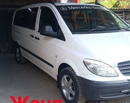 Белый Мерседес Вито, объемом двигателя 2.1 л и пробегом 346 тыс. км за 9500 $, фото 3 на Automoto.ua
