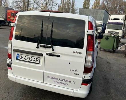 Белый Мерседес Вито, объемом двигателя 2.15 л и пробегом 290 тыс. км за 9200 $, фото 8 на Automoto.ua