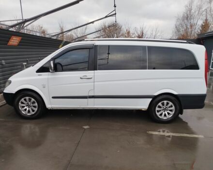 Белый Мерседес Вито, объемом двигателя 2.1 л и пробегом 490 тыс. км за 9300 $, фото 2 на Automoto.ua