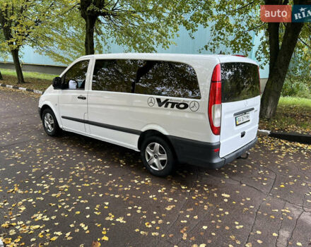 Белый Мерседес Вито, объемом двигателя 2.2 л и пробегом 300 тыс. км за 7500 $, фото 13 на Automoto.ua