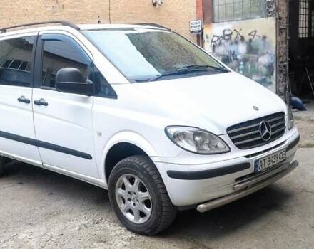 Белый Мерседес Вито, объемом двигателя 2.1 л и пробегом 536 тыс. км за 10900 $, фото 1 на Automoto.ua