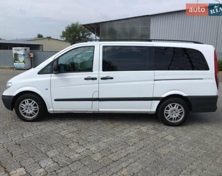 Белый Мерседес Вито, объемом двигателя 2.2 л и пробегом 230 тыс. км за 12200 $, фото 2 на Automoto.ua