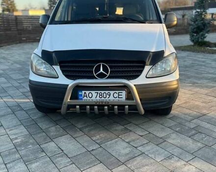 Белый Мерседес Вито, объемом двигателя 2.15 л и пробегом 458 тыс. км за 7400 $, фото 1 на Automoto.ua