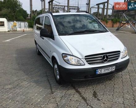 Белый Мерседес Вито, объемом двигателя 2.2 л и пробегом 230 тыс. км за 12200 $, фото 3 на Automoto.ua