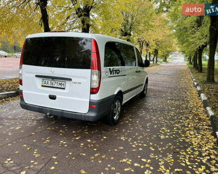Белый Мерседес Вито, объемом двигателя 2.2 л и пробегом 300 тыс. км за 7500 $, фото 12 на Automoto.ua