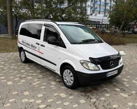 Белый Мерседес Вито, объемом двигателя 2.2 л и пробегом 390 тыс. км за 8500 $, фото 1 на Automoto.ua