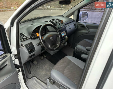 Белый Мерседес Вито, объемом двигателя 2.2 л и пробегом 400 тыс. км за 9450 $, фото 18 на Automoto.ua