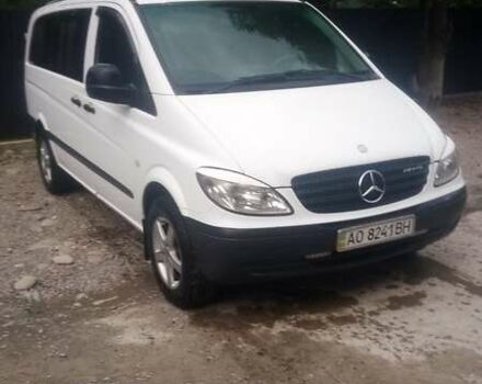 Белый Мерседес Вито, объемом двигателя 2.1 л и пробегом 346 тыс. км за 9500 $, фото 9 на Automoto.ua