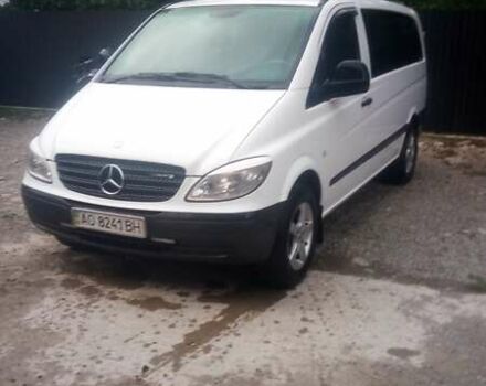 Белый Мерседес Вито, объемом двигателя 2.1 л и пробегом 346 тыс. км за 9500 $, фото 8 на Automoto.ua