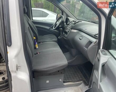 Белый Мерседес Вито, объемом двигателя 2.15 л и пробегом 397 тыс. км за 8500 $, фото 7 на Automoto.ua