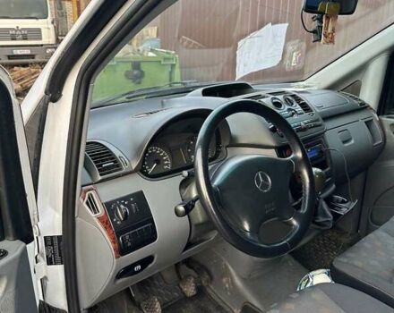Белый Мерседес Вито, объемом двигателя 2.15 л и пробегом 290 тыс. км за 9200 $, фото 5 на Automoto.ua