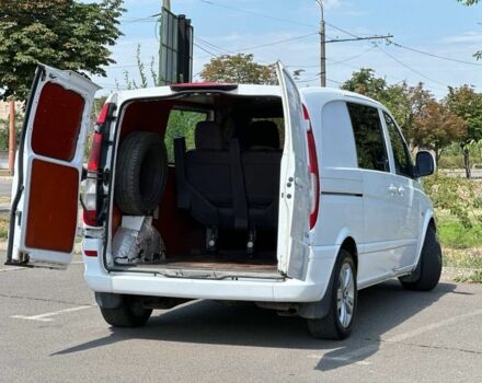 Белый Мерседес Вито, объемом двигателя 2.1 л и пробегом 250 тыс. км за 6599 $, фото 7 на Automoto.ua