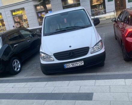 Белый Мерседес Вито, объемом двигателя 2.1 л и пробегом 359 тыс. км за 8500 $, фото 1 на Automoto.ua