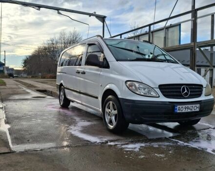 Белый Мерседес Вито, объемом двигателя 2.1 л и пробегом 484 тыс. км за 7000 $, фото 1 на Automoto.ua