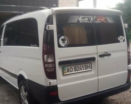 Белый Мерседес Вито, объемом двигателя 2.1 л и пробегом 346 тыс. км за 9500 $, фото 11 на Automoto.ua