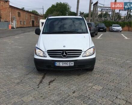 Белый Мерседес Вито, объемом двигателя 2.2 л и пробегом 230 тыс. км за 12200 $, фото 12 на Automoto.ua