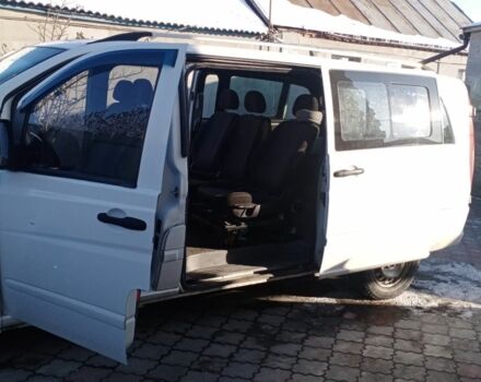 Белый Мерседес Вито, объемом двигателя 2.2 л и пробегом 900 тыс. км за 6200 $, фото 2 на Automoto.ua