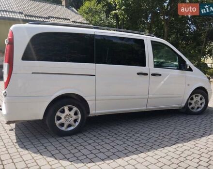 Белый Мерседес Вито, объемом двигателя 2.15 л и пробегом 380 тыс. км за 9600 $, фото 4 на Automoto.ua