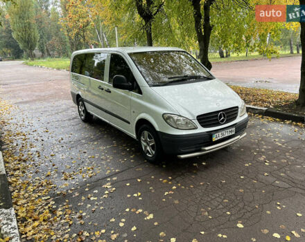 Белый Мерседес Вито, объемом двигателя 2.2 л и пробегом 300 тыс. км за 7500 $, фото 14 на Automoto.ua