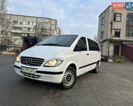 Белый Мерседес Вито, объемом двигателя 2.15 л и пробегом 290 тыс. км за 9200 $, фото 6 на Automoto.ua