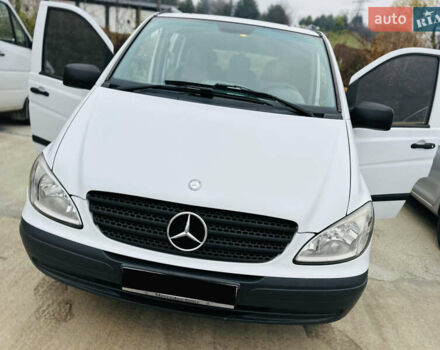 Белый Мерседес Вито, объемом двигателя 2.2 л и пробегом 237 тыс. км за 9500 $, фото 40 на Automoto.ua