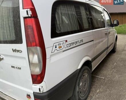Білий Мерседес Віто, об'ємом двигуна 2.2 л та пробігом 290 тис. км за 9800 $, фото 7 на Automoto.ua