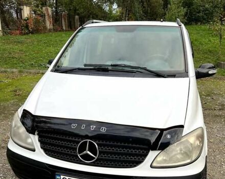 Белый Мерседес Вито, объемом двигателя 2.15 л и пробегом 481 тыс. км за 10300 $, фото 6 на Automoto.ua