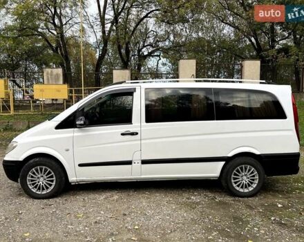 Белый Мерседес Вито, объемом двигателя 2.15 л и пробегом 481 тыс. км за 10300 $, фото 4 на Automoto.ua