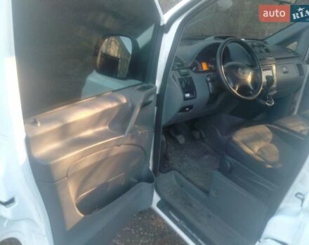 Белый Мерседес Вито, объемом двигателя 2.15 л и пробегом 435 тыс. км за 10250 $, фото 5 на Automoto.ua