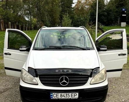 Белый Мерседес Вито, объемом двигателя 2.15 л и пробегом 481 тыс. км за 10300 $, фото 2 на Automoto.ua