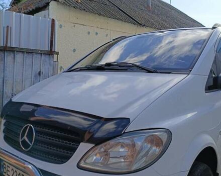 Белый Мерседес Вито, объемом двигателя 2.15 л и пробегом 337 тыс. км за 10600 $, фото 7 на Automoto.ua