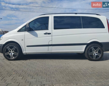 Белый Мерседес Вито, объемом двигателя 2.15 л и пробегом 271 тыс. км за 9600 $, фото 2 на Automoto.ua