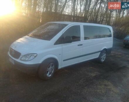 Белый Мерседес Вито, объемом двигателя 2.15 л и пробегом 435 тыс. км за 10250 $, фото 3 на Automoto.ua