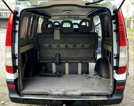 Белый Мерседес Вито, объемом двигателя 2.15 л и пробегом 481 тыс. км за 10300 $, фото 9 на Automoto.ua