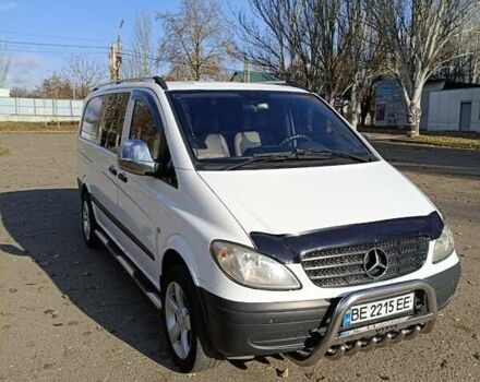 Белый Мерседес Вито, объемом двигателя 2.15 л и пробегом 337 тыс. км за 10600 $, фото 6 на Automoto.ua