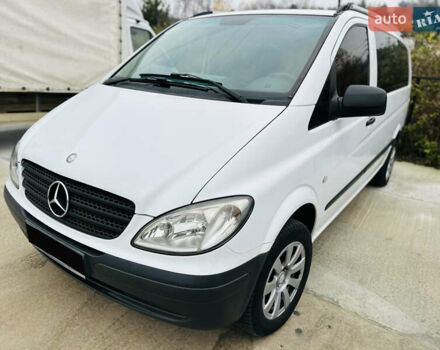 Белый Мерседес Вито, объемом двигателя 2.2 л и пробегом 237 тыс. км за 9500 $, фото 23 на Automoto.ua