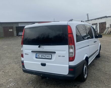 Белый Мерседес Вито, объемом двигателя 2.1 л и пробегом 310 тыс. км за 9000 $, фото 4 на Automoto.ua