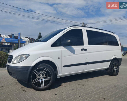 Белый Мерседес Вито, объемом двигателя 2.15 л и пробегом 271 тыс. км за 9600 $, фото 8 на Automoto.ua