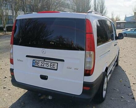 Белый Мерседес Вито, объемом двигателя 2.15 л и пробегом 337 тыс. км за 10600 $, фото 4 на Automoto.ua