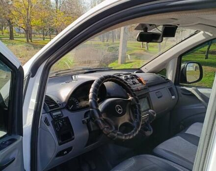 Белый Мерседес Вито, объемом двигателя 2.15 л и пробегом 337 тыс. км за 10600 $, фото 17 на Automoto.ua