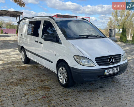 Белый Мерседес Вито, объемом двигателя 2.2 л и пробегом 340 тыс. км за 7300 $, фото 10 на Automoto.ua